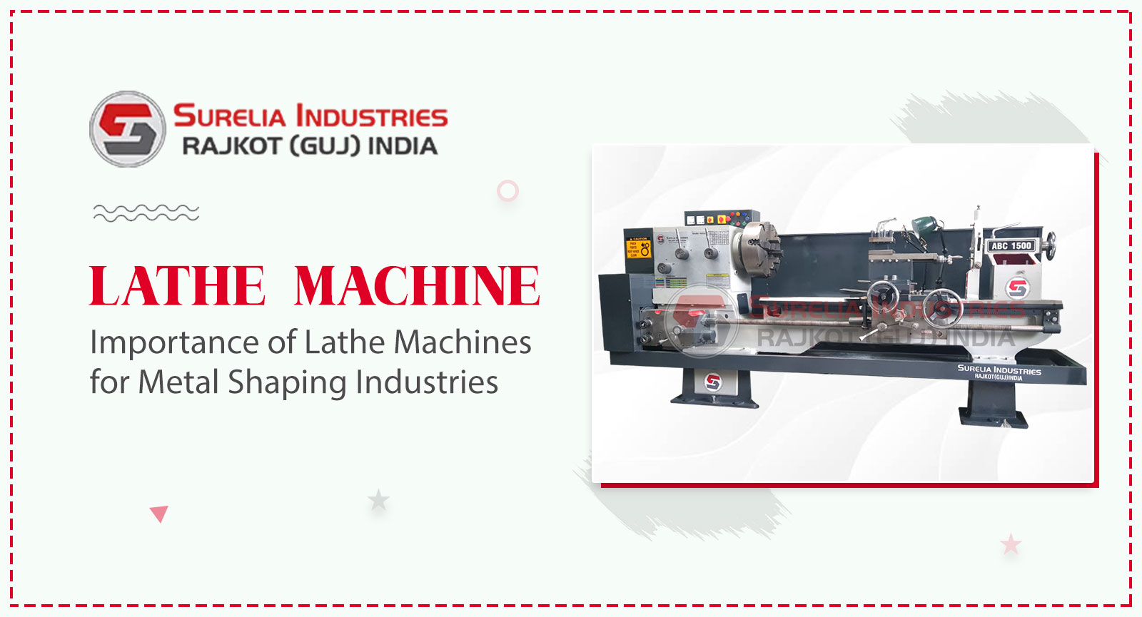 Importance of Lathe Machines for Metal Shaping Industries, Lathe Machine